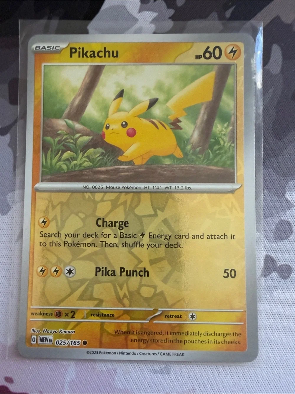 Pikachu & Raichu Pokémon Lot | 7 Holo Reverse Holo Cards